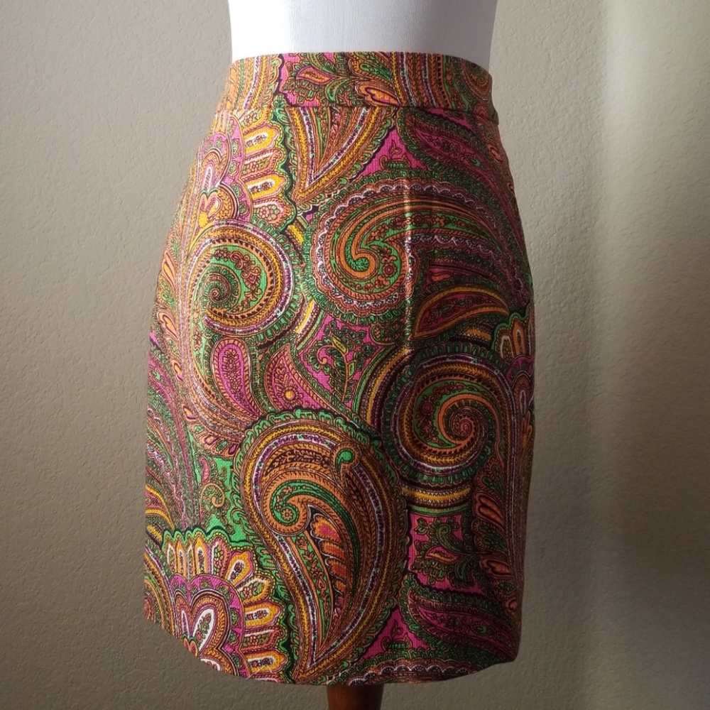 J. Crew Patterned Skirt